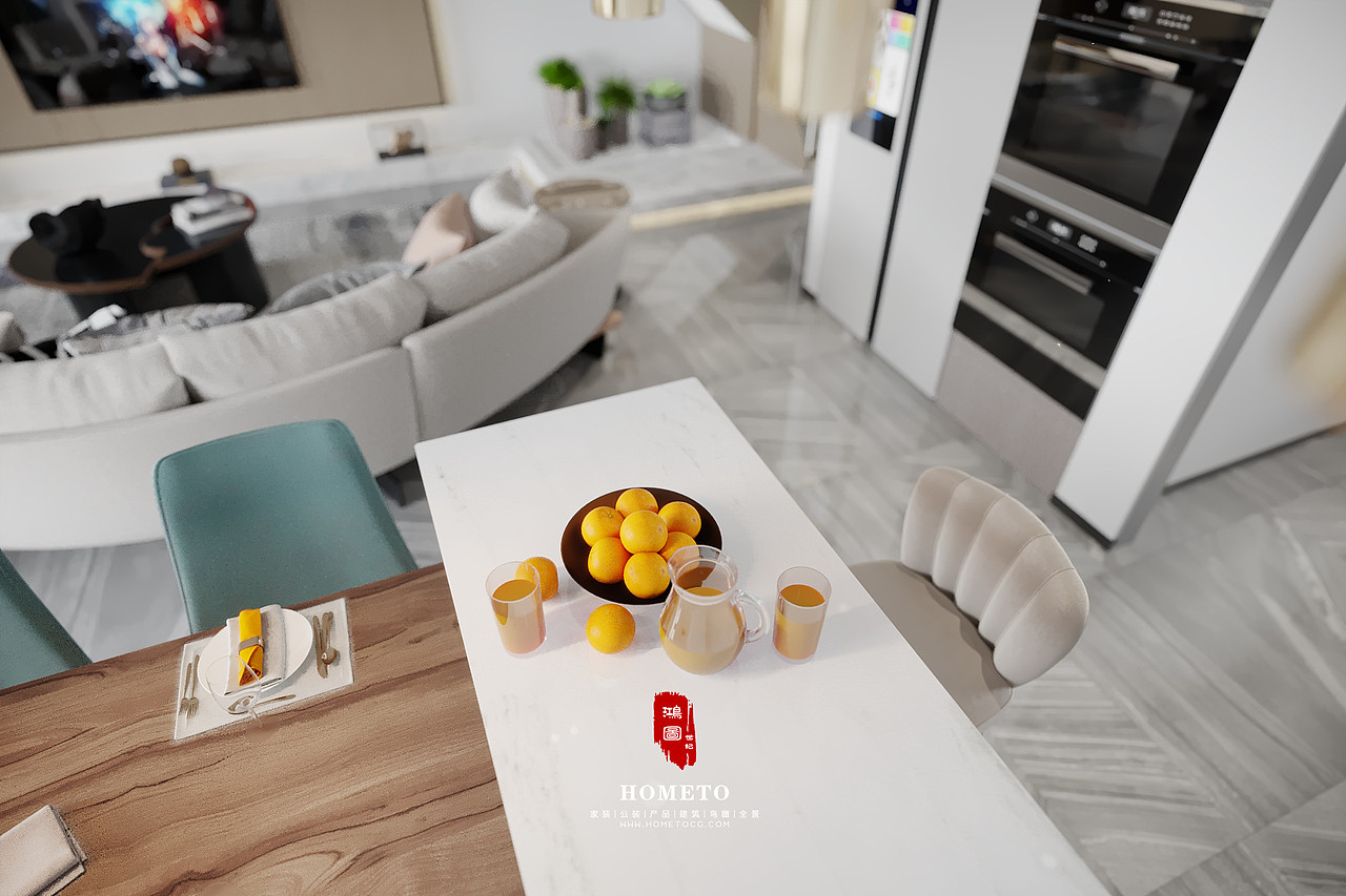 现代客餐厅——鸿图世纪