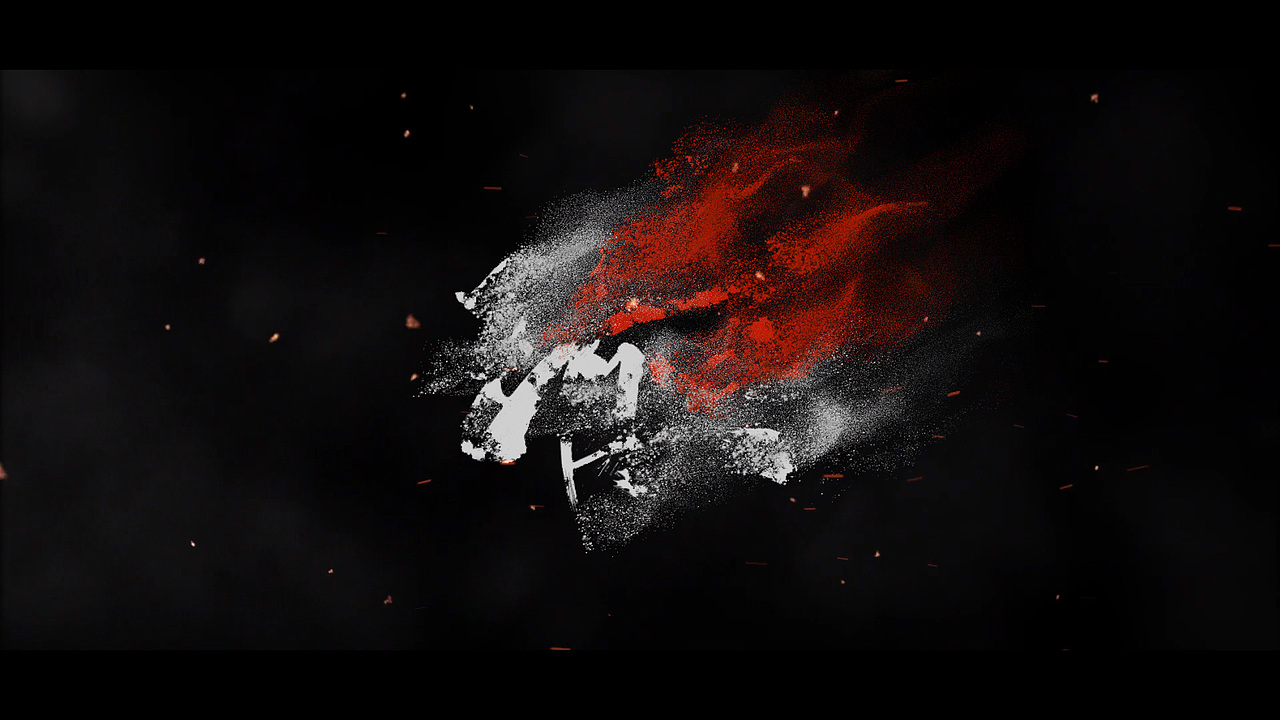 粒子消散文字效果——日常测试