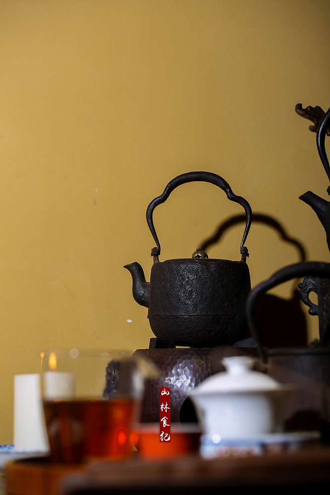 中国风美食摄影 │ 岩冷茶莊