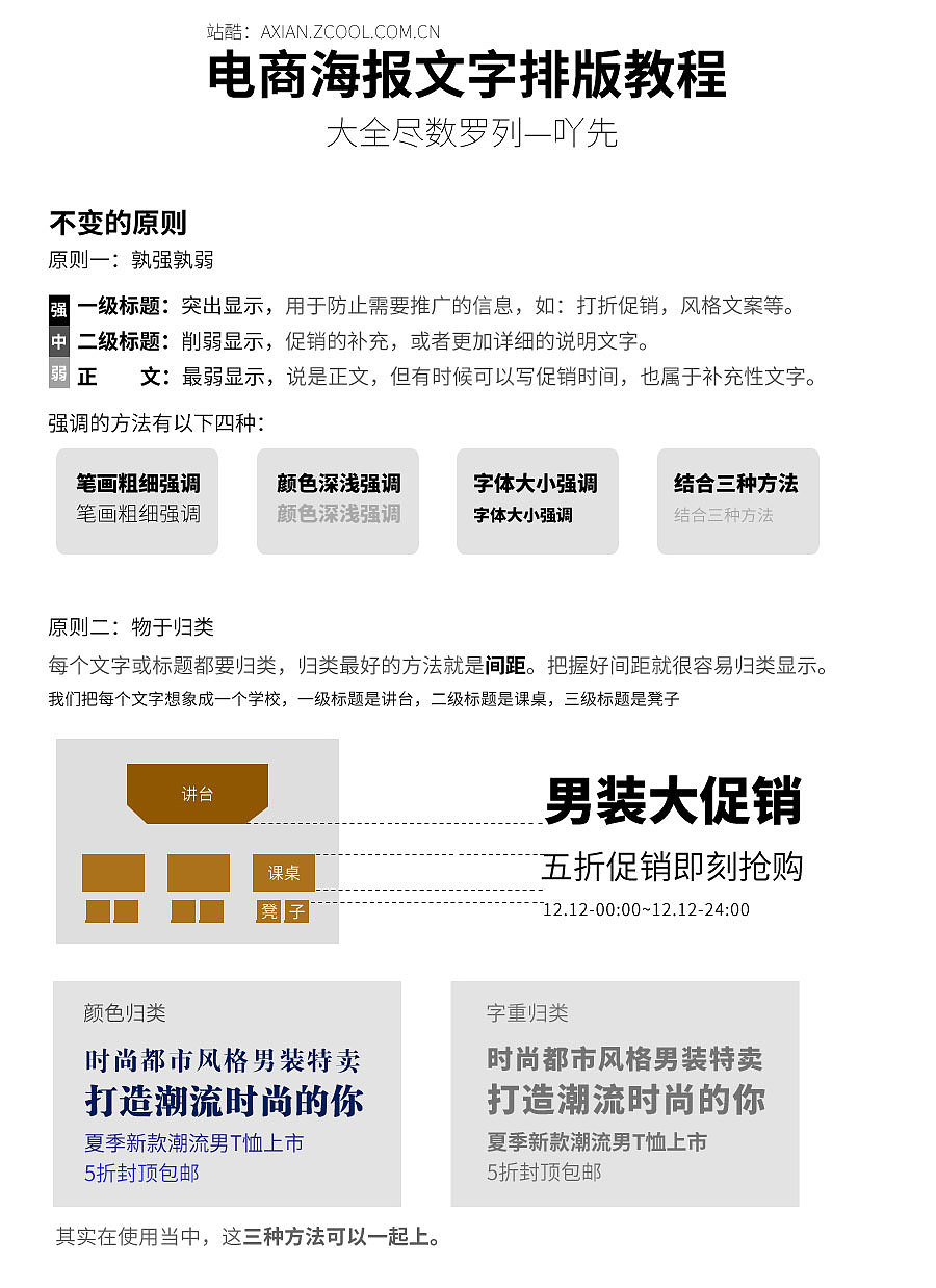 电商海报文字排版教程