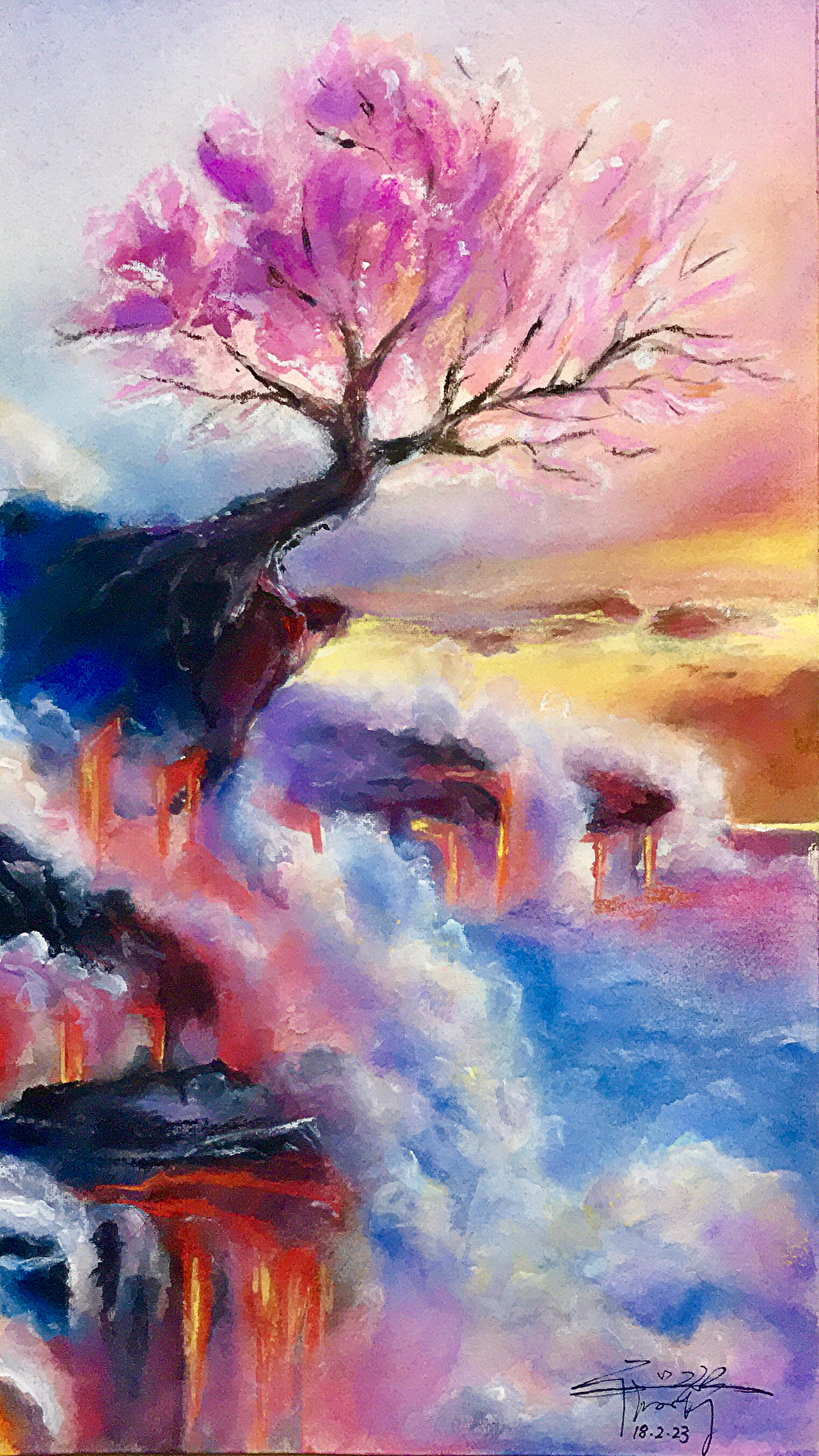 2018唐司机作品集(素描、彩铅、水彩、丙烯、CG)