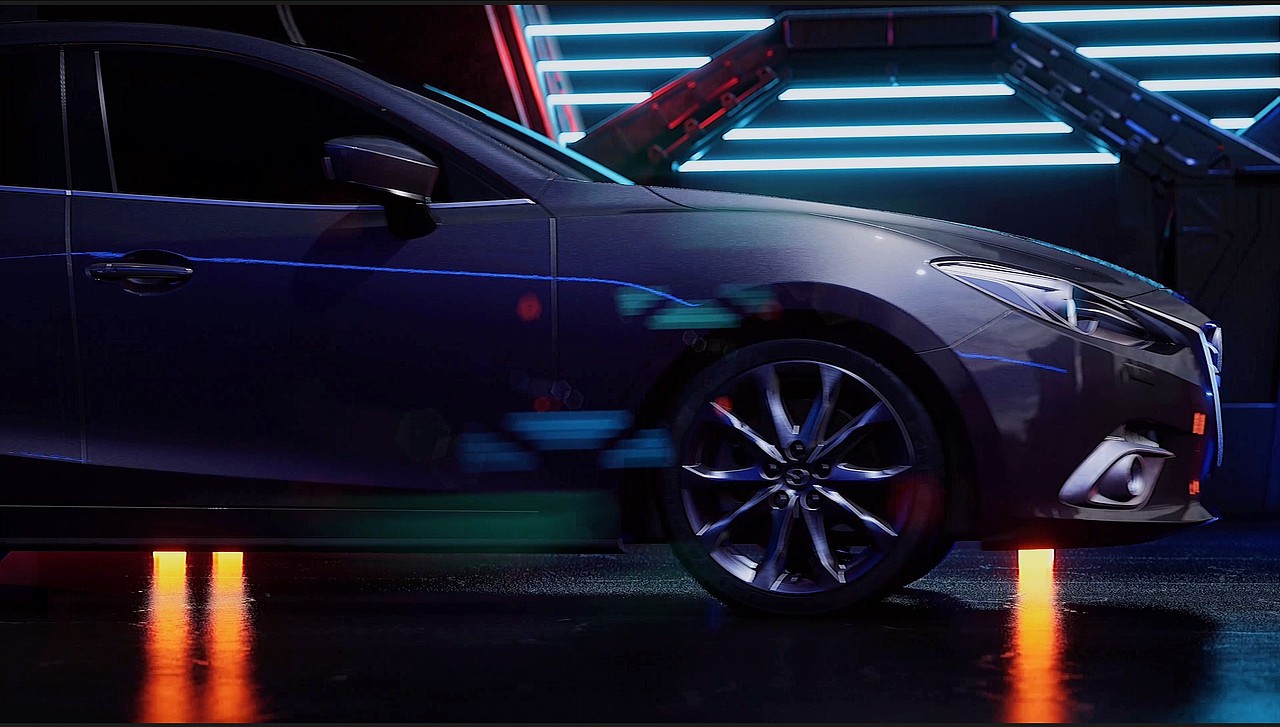 UE4作品-马自达汽车渲染