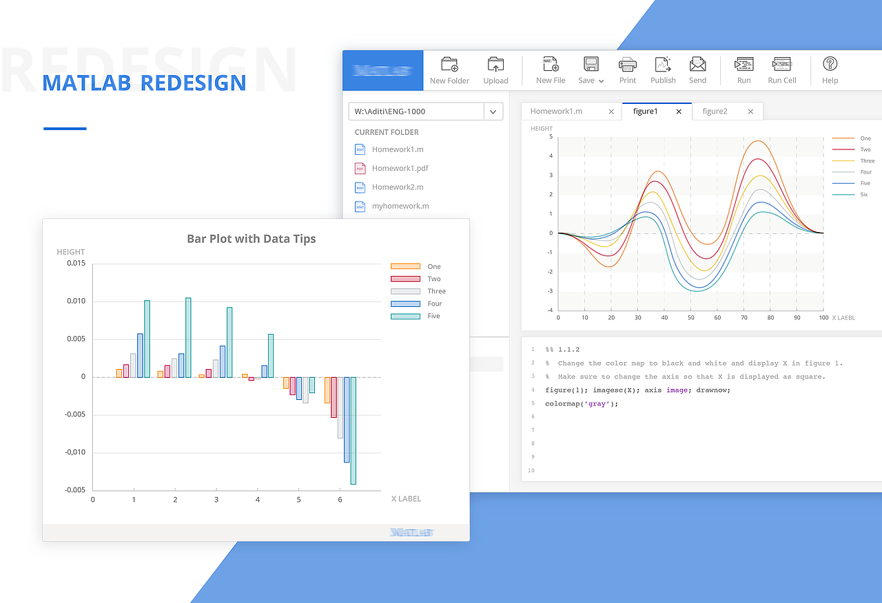 MatLab Online Redesign(图ZMTMzOTA0NjY0) - APP界面 - 站酷设计师MuziMeng原创素材 - 站酷ZCOOL
