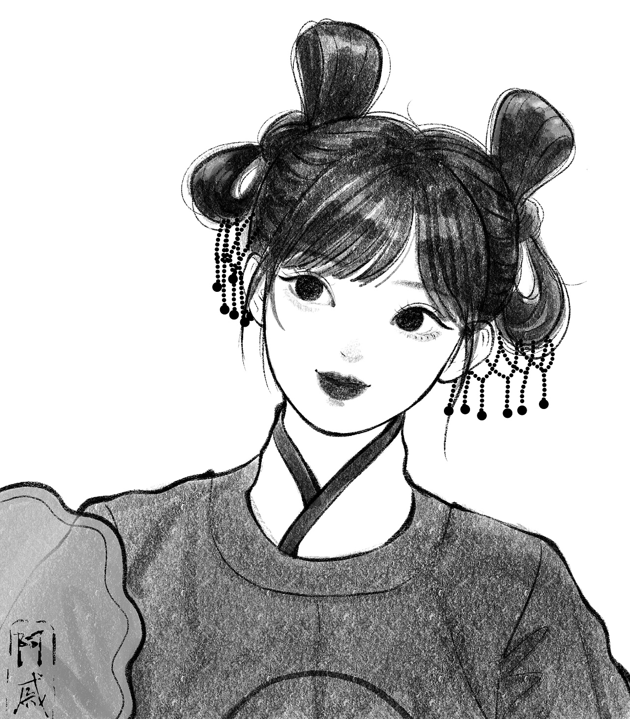 绿意阑珊（图ZMjgwOTM4NjUy） - 绘画 - 站酷设计师阿戚手绘原创素材 - 站酷ZCOOL