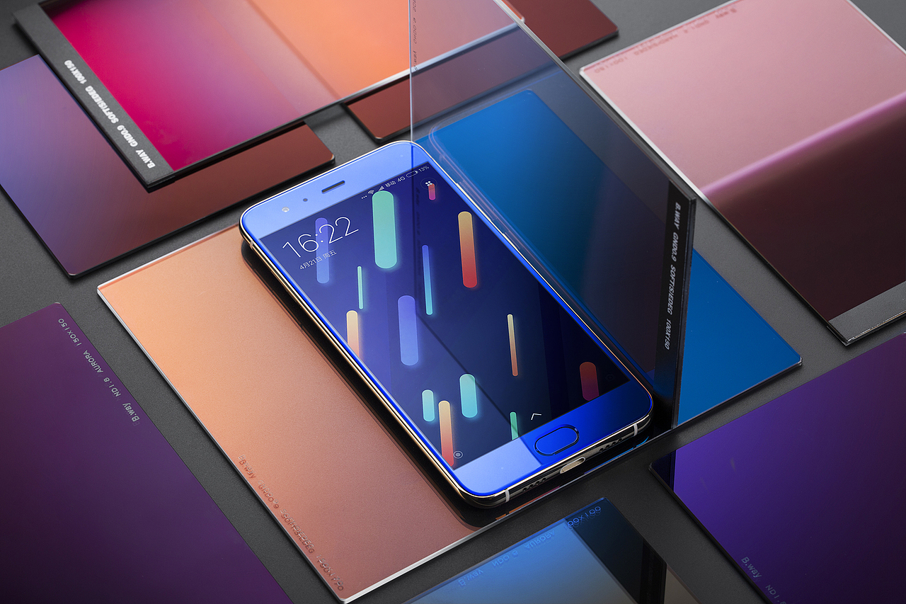 小米6蓝金色蓝蓝露&VIVO XPLAY6 库里限量版（图ZNzc0Njc2NDA=） - 产品摄影 - 站酷设计师X老师会拍照原创素材 - 站酷ZCOOL