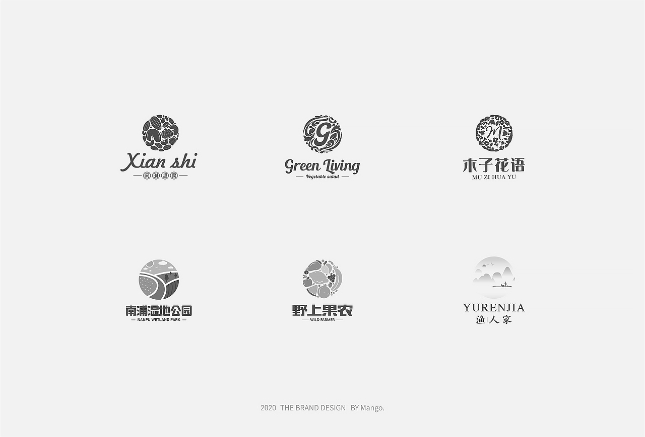 LOGO设计（选集）（图ZMjMzODA3MjE2） - Logo - 站酷设计师芒果味_Mango原创素材 - 站酷ZCOOL