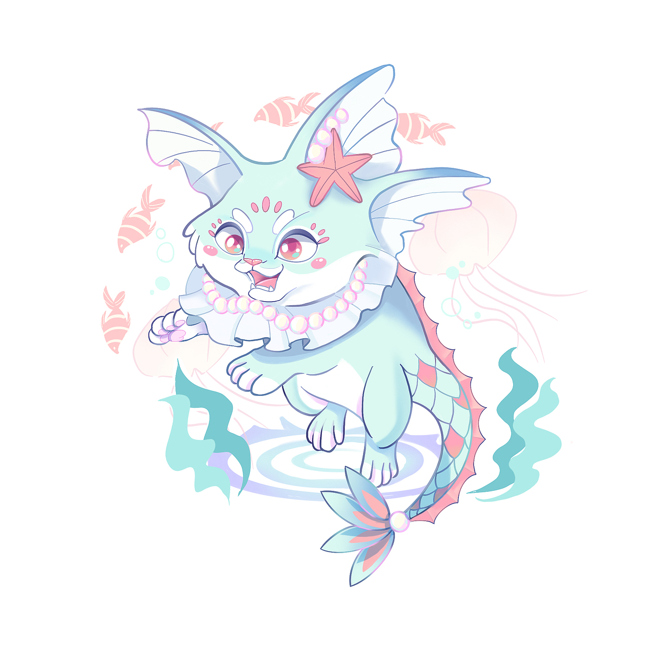 一些兽设 幻想生物|插画|概念设定|五更桃__原创作品-站酷(zcool)