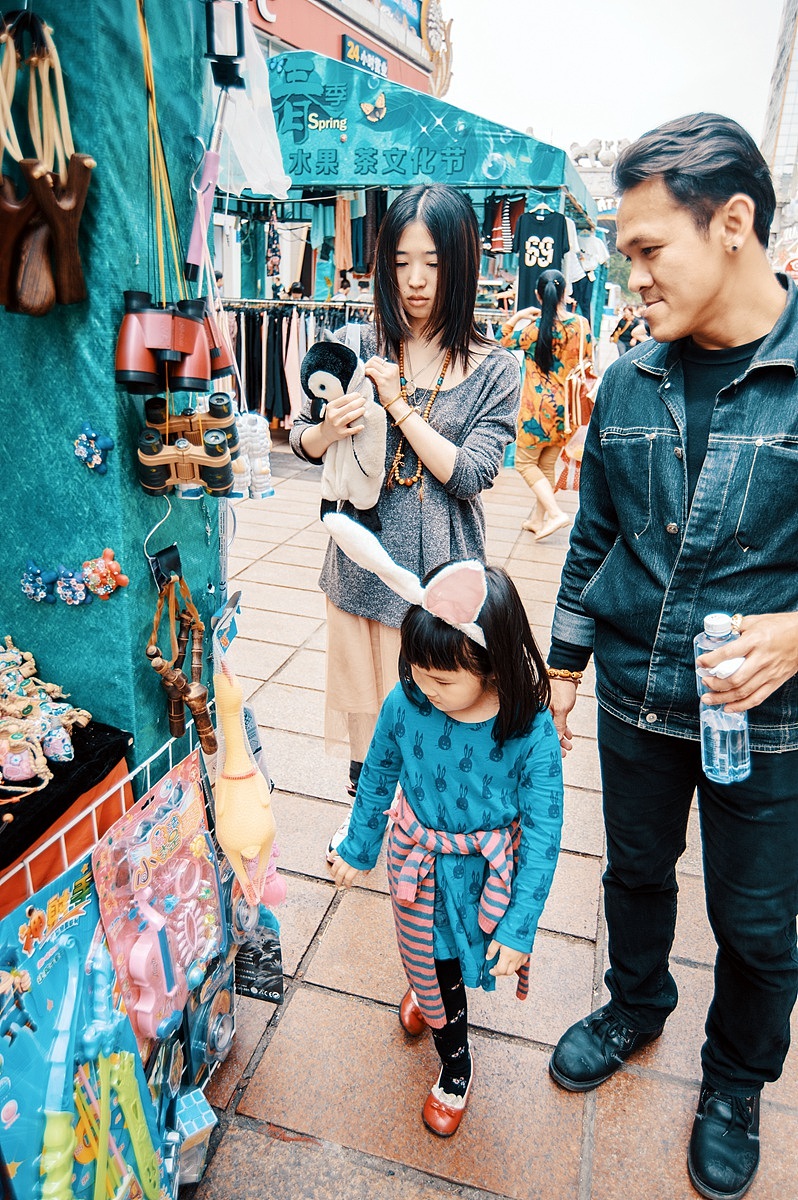 纹身家族的逛街日常