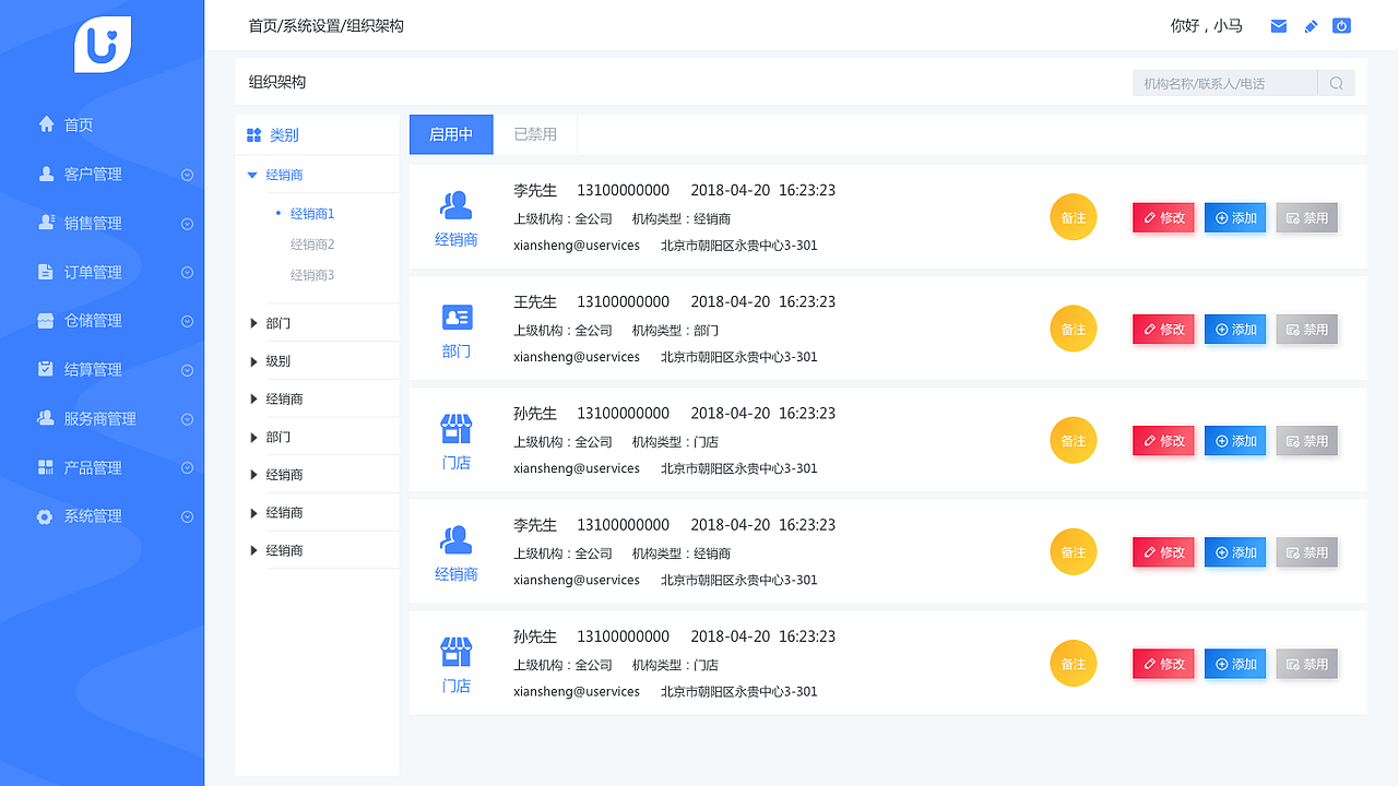 后台管理系统-界面（图ZMTE3MzA3Njk2） - 企业官网 - 站酷设计师BillChong原创素材 - 站酷ZCOOL