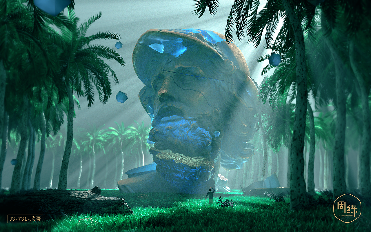 2018年C4D周练作品（图ZMTQ5NDYzNjI0） - 场景 - 站酷设计师刘大哥GeGe原创素材 - 站酷ZCOOL