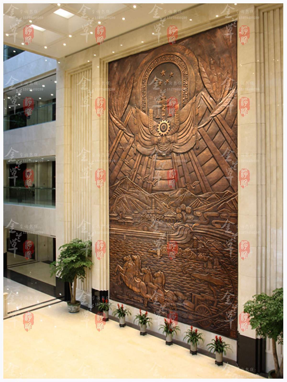 【案例】院史馆紫铜浮雕设计定制（图）（图ZMTU1MDAyMzk2） - 雕塑 - 站酷设计师浮雕设计定制公司原创素材 - 站酷ZCOOL