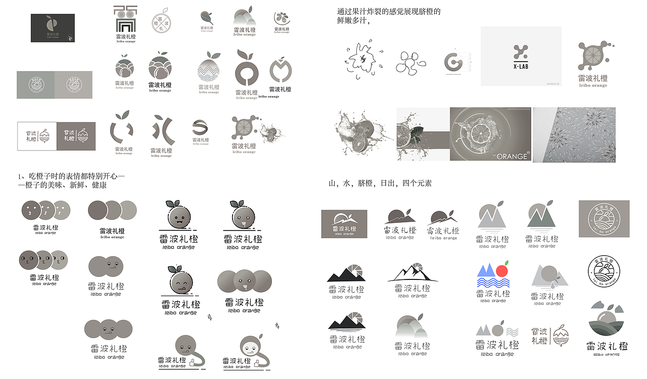 雷波礼橙品牌+包装设计（图ZMjAwOTcxMTAw） - 品牌 - 站酷设计师小玉啊原创素材 - 站酷ZCOOL
