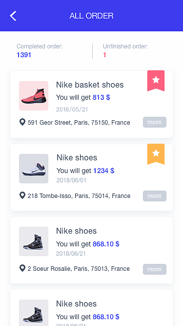 Nike Shop概念APP（图ZMTgxODgxMTg4） - APP界面 - 站酷设计师Hycong原创素材 - 站酷ZCOOL