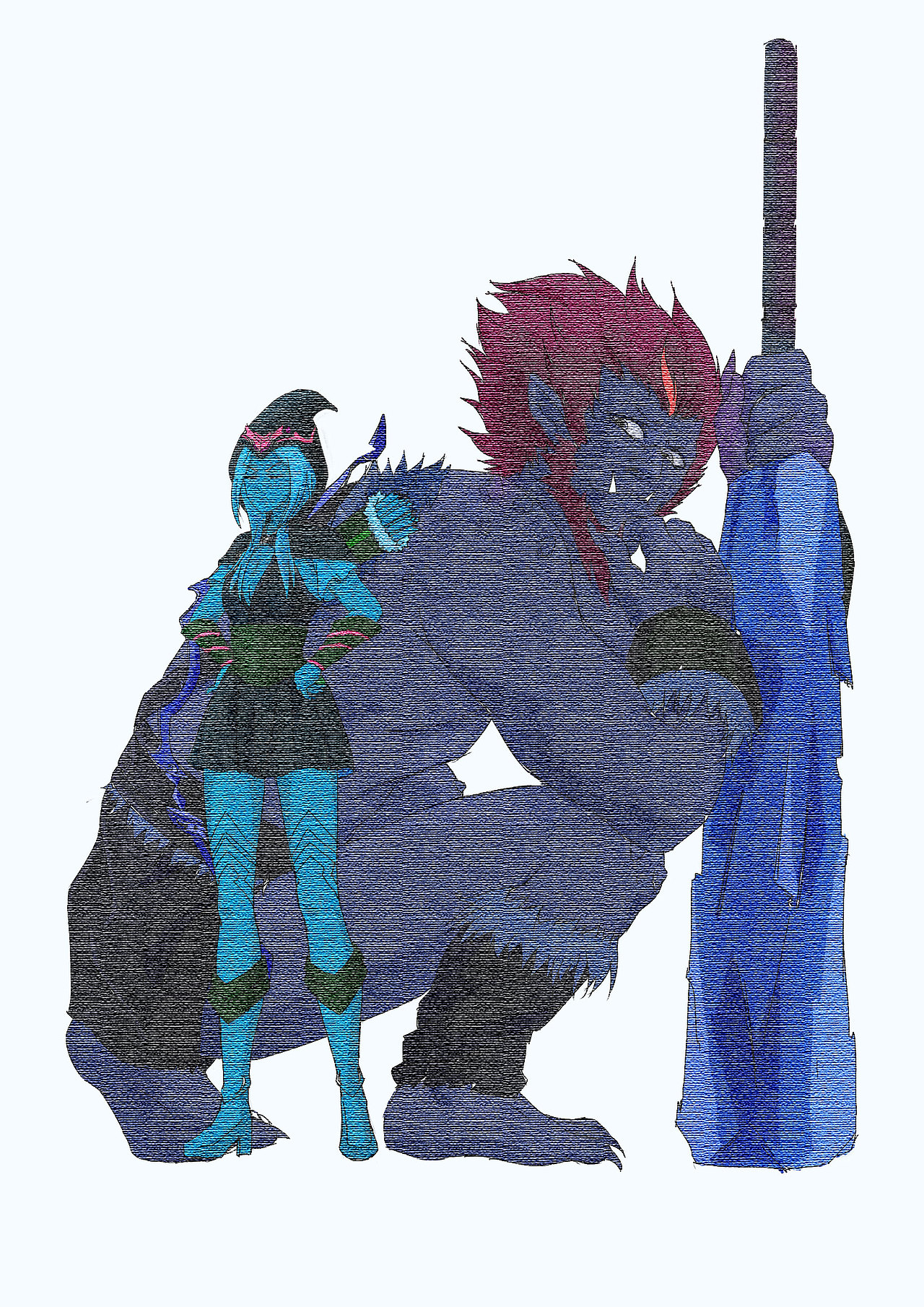 LOL原创插画（图ZOTQwMzA4MzY=） - 创作习作 - 站酷设计师3138423687原创素材 - 站酷ZCOOL