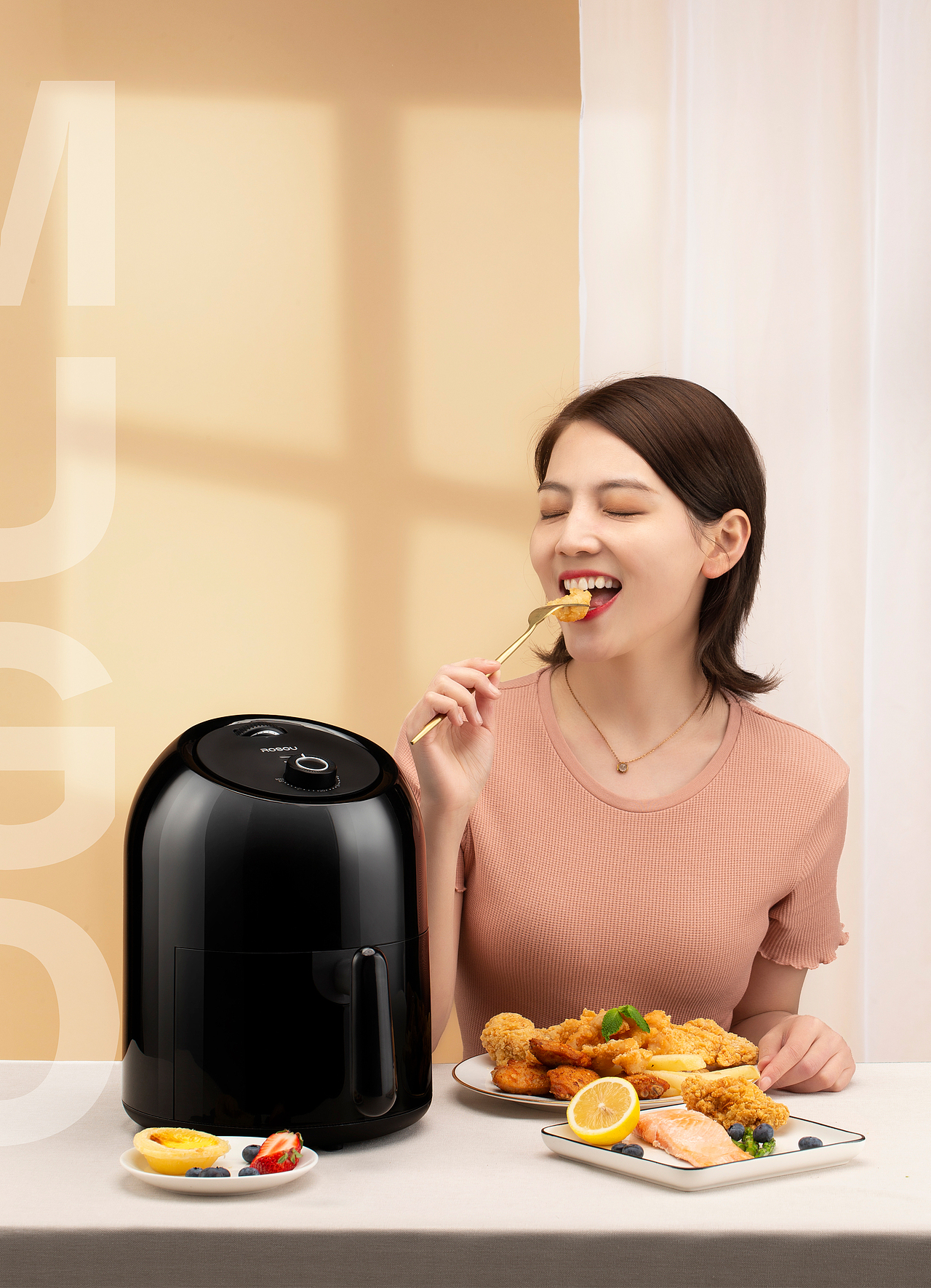 【乐秀设计】乐秀OA2空气炸锅详情页设计及拍摄