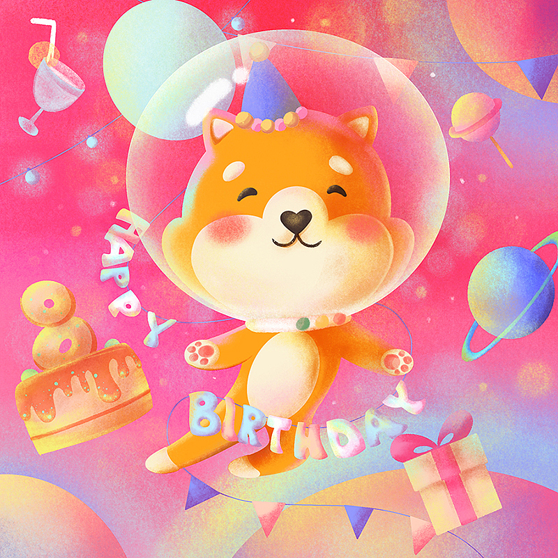【可爱是王道】原创狗子插画练习（图ZMjIxNTY5MjI0） - 创作习作 - 站酷设计师金豆芽芽原创素材 - 站酷ZCOOL