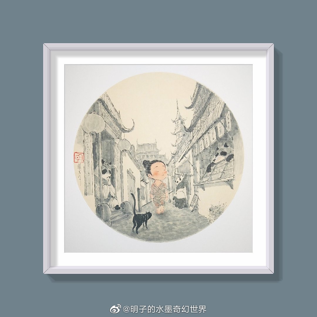 明子的水墨奇幻世界——《风信子系列》2,海量慎点。(图ZMjc3NTQzMzU2) - 绘画 - 站酷设计师明子水墨奇幻世界原创素材 - 站酷ZCOOL