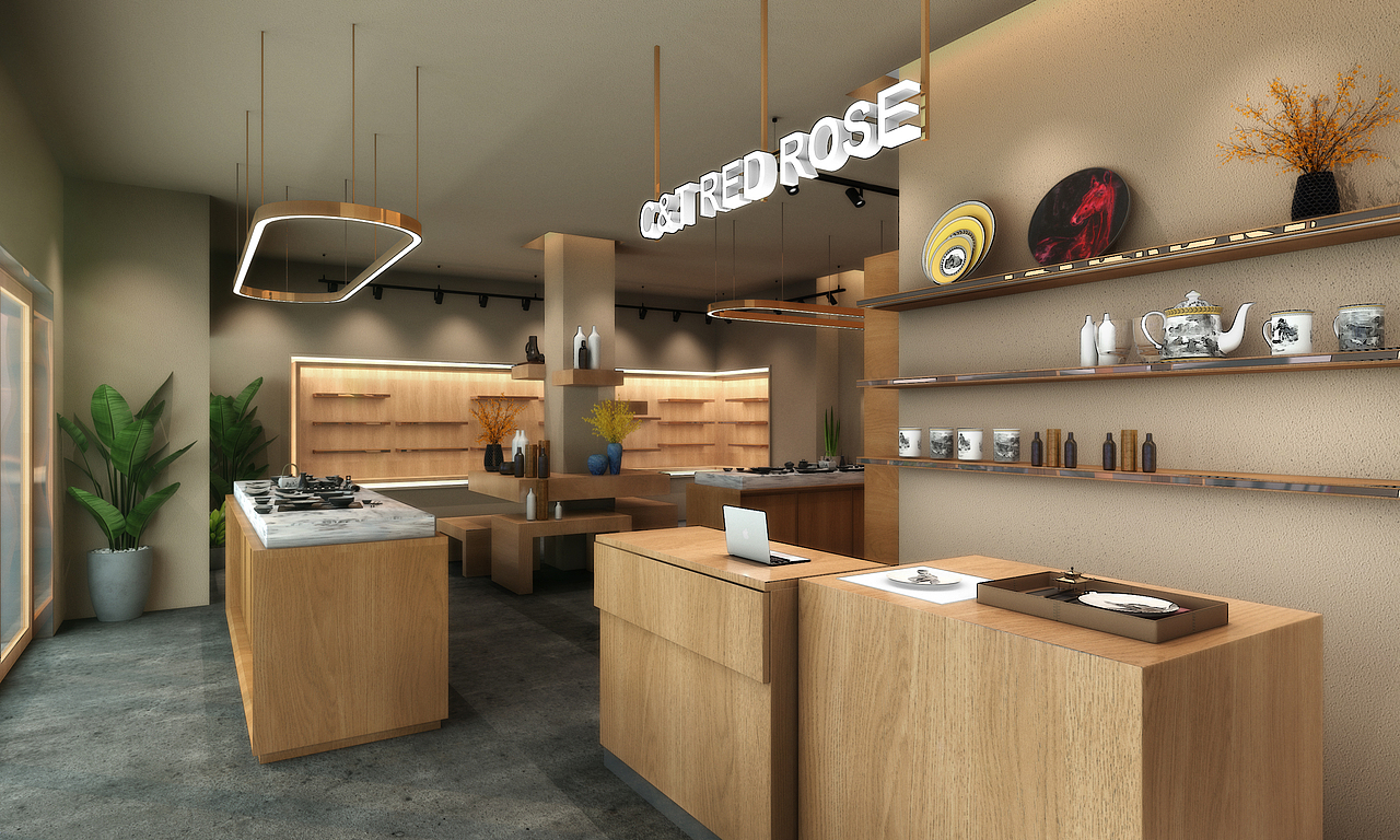 文旅红玫瑰陶瓷陶瓷体验 标准店设计