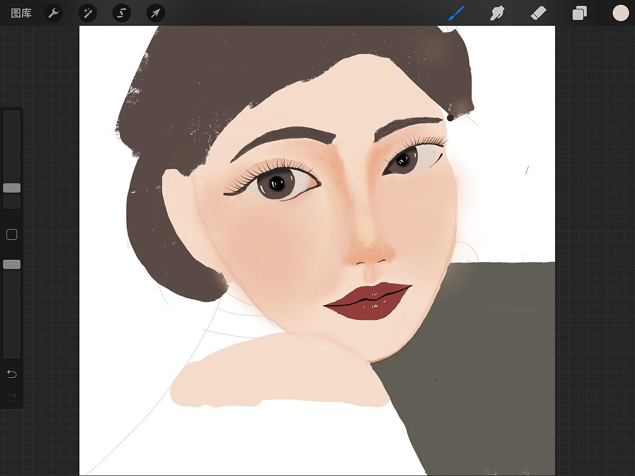 第二次画procreate厚涂