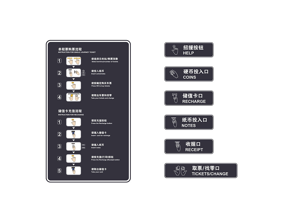 地铁十号铁自动售票系统操作指南