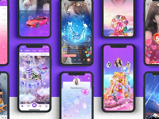 梦幻浪漫系列svga json mp4 序列系列礼物合集