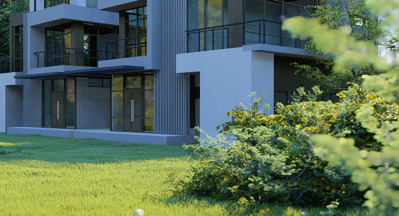 小建筑景观场景写实表现4