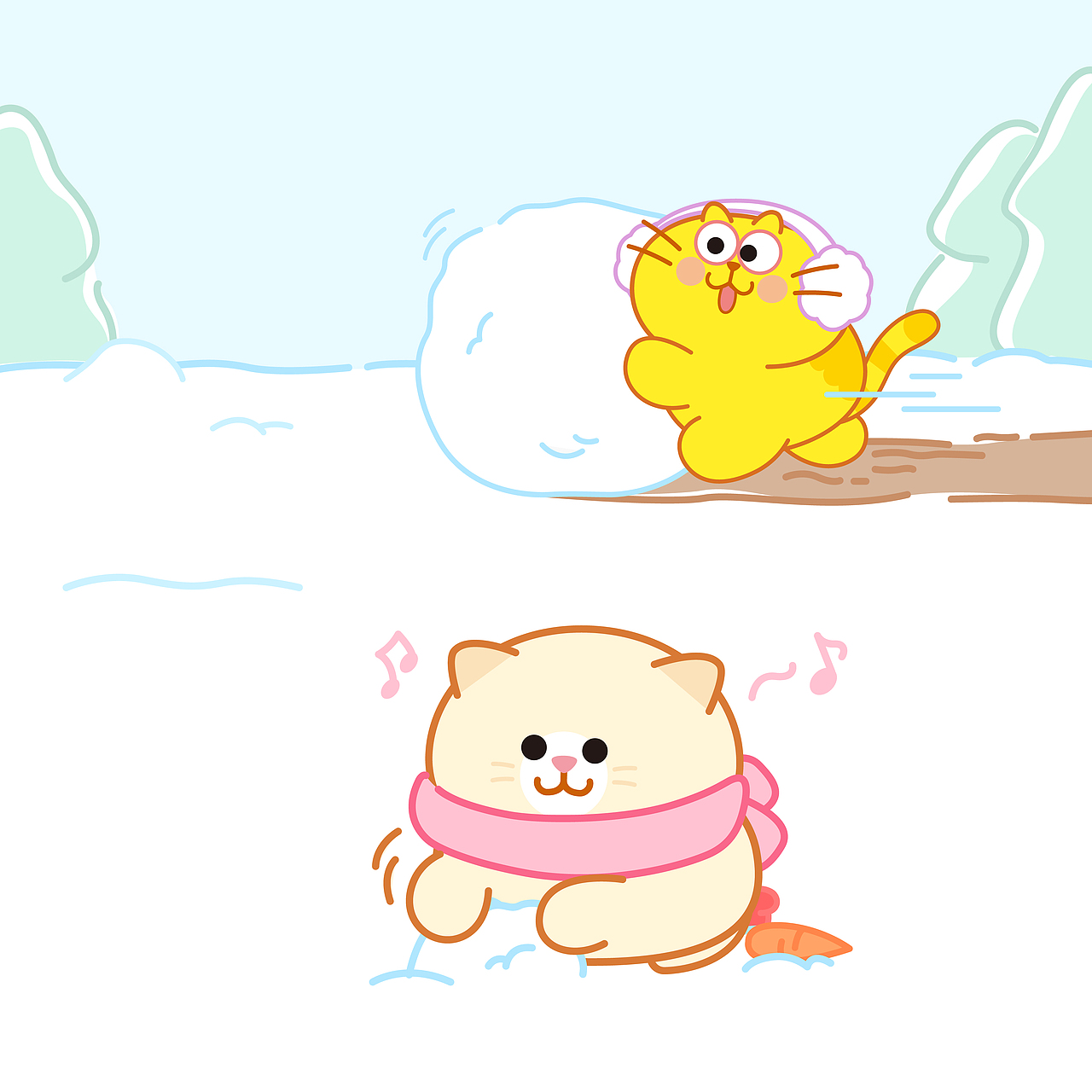 你一定也想推这么大的雪球!