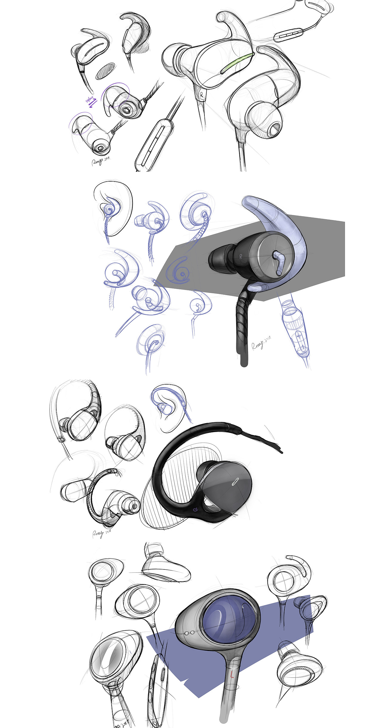 用ipad+Procreate尝试画工业手绘（图ZMTA1MTE1MjE2） - 电子产品 - 站酷设计师E人张原创素材 - 站酷ZCOOL