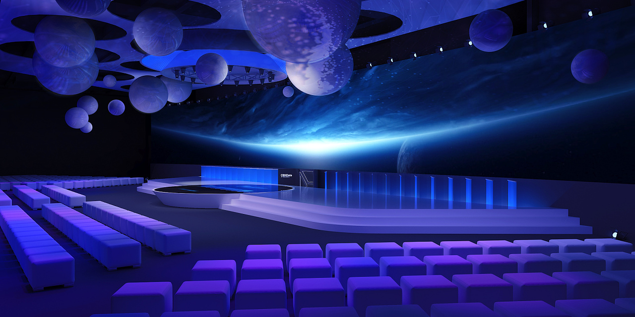 阿里巴巴数据大会|空间|舞台美术|尚玉申 - 原创作品 - 站酷 (zcool)