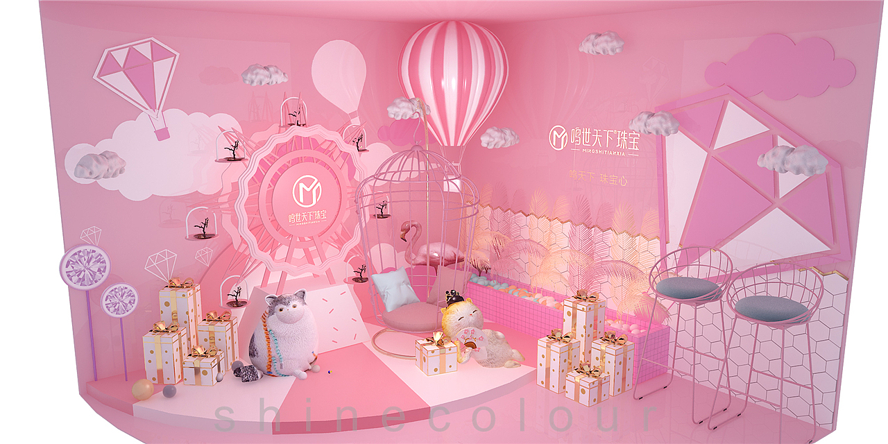 商场大型美陈设计|美陈厂家|北京美陈公司