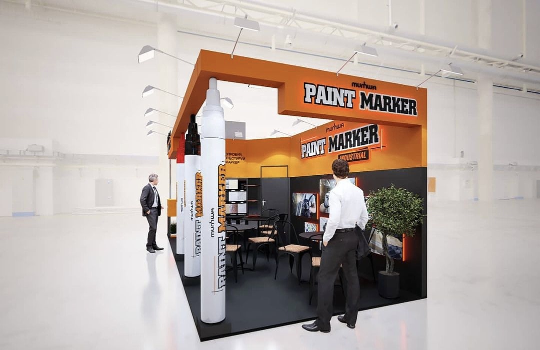 创意展台设计案例分享|空间|展陈设计|ixxvii - 原创作品 - 站酷