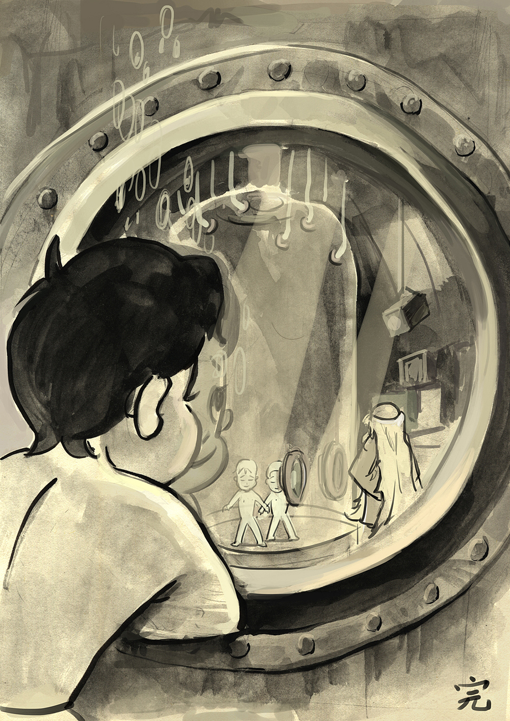 海尔兄弟漫画（图ZMzQ1ODAzNDQ=） - 短篇/格漫 - 站酷设计师A_BB原创素材 - 站酷ZCOOL