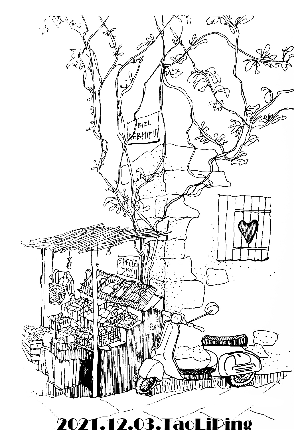 12月速写挑战（图ZMjgzNDQzNTY4） - 艺术插画 - 站酷设计师_双_喜_原创素材 - 站酷ZCOOL