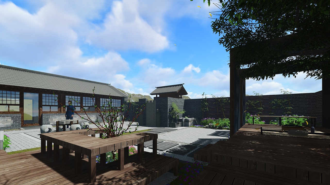 南山小筑庭院改造设计