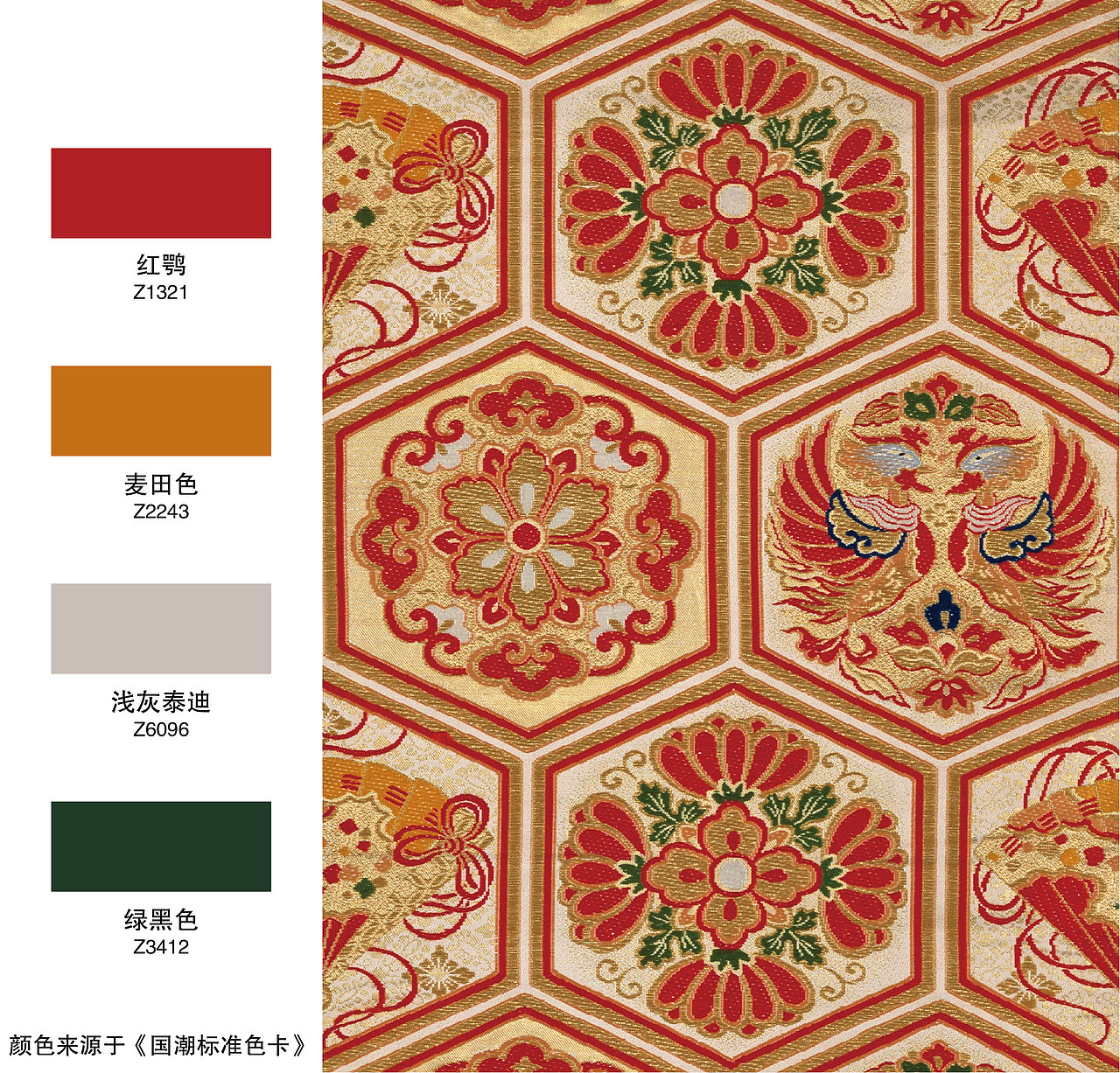 传统印染布料配色（图ZMjgxOTYwMzEy） - 图案 - 站酷设计师色彩通原创素材 - 站酷ZCOOL