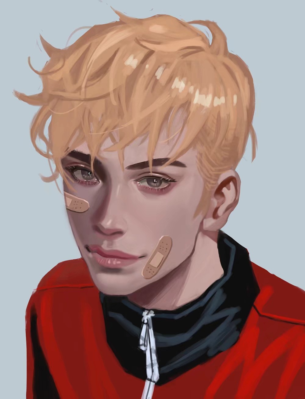 人头像绘画练习（图ZMTcyODM2NjQ4） - 艺术插画 - 站酷设计师阿鬼兄原创素材 - 站酷ZCOOL