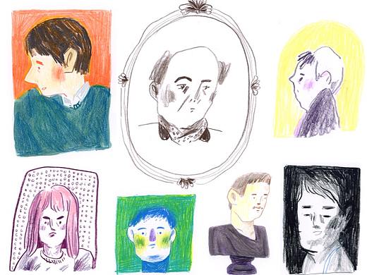 faces 100 第二彈（個(gè)人主頁-ZNTY5ODczNjg=） - 繪畫 - 站酷設(shè)計(jì)師imdebbie_chen原創(chuàng)素材 - 站酷ZCOOL