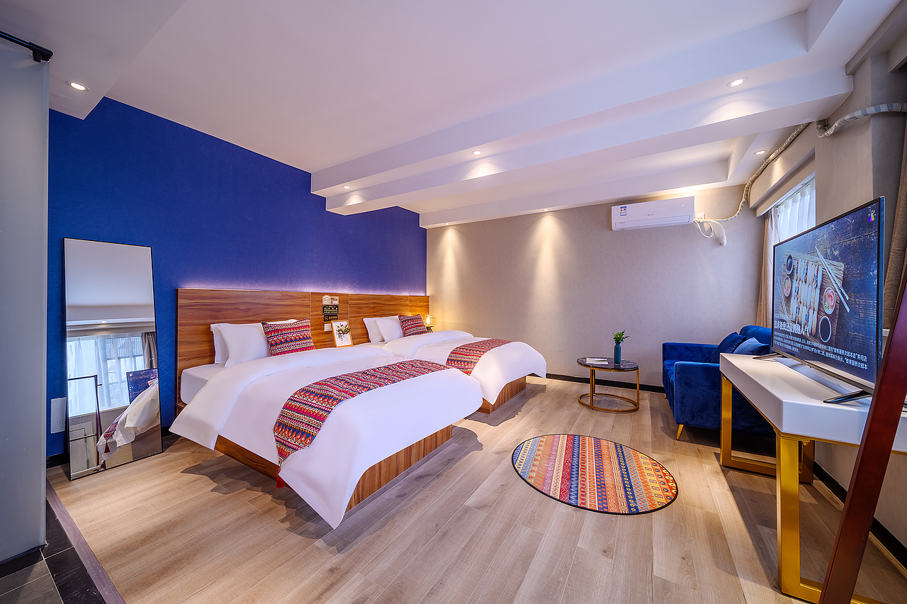 武汉吉舍酒店拍摄