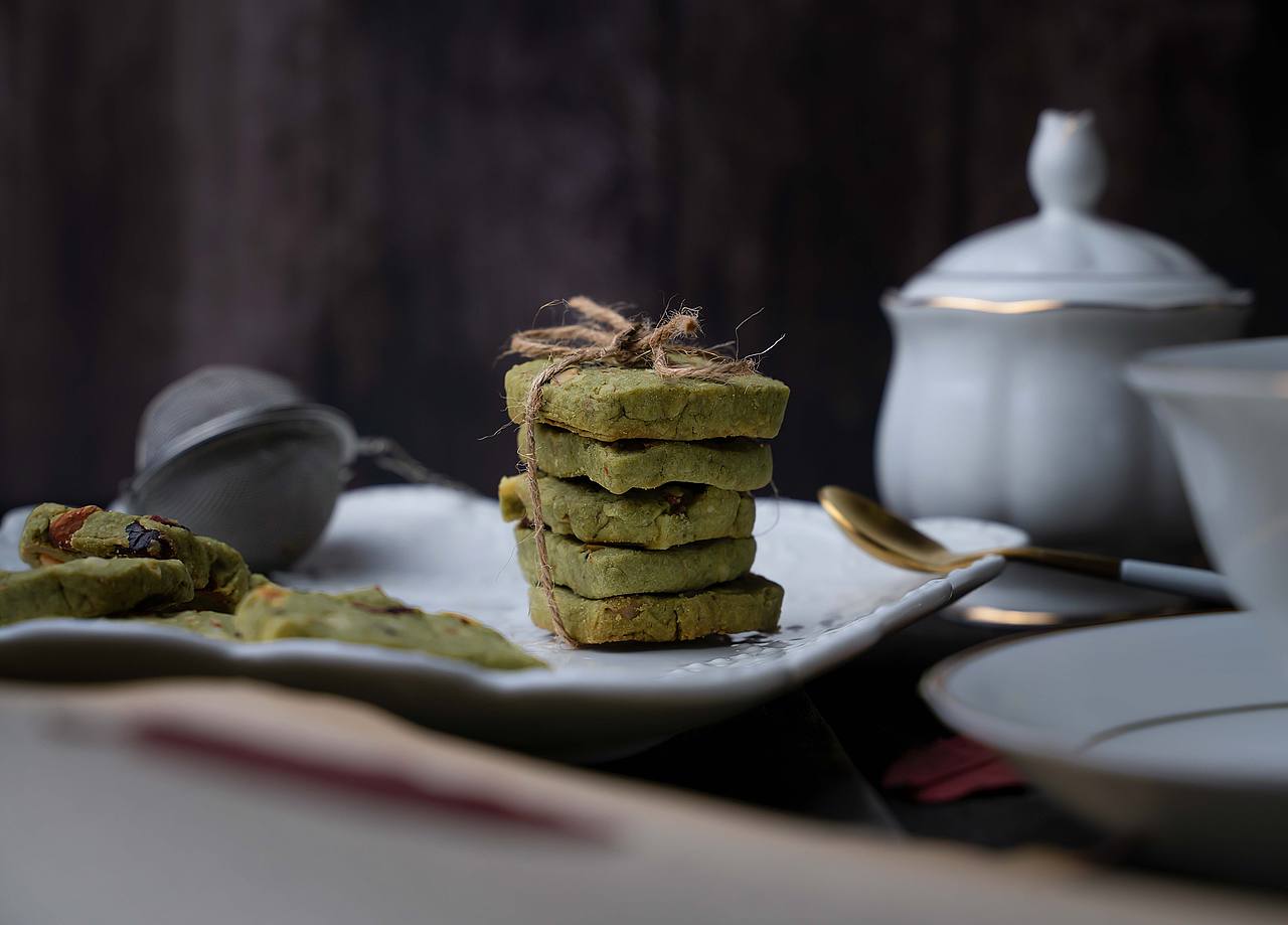 自制抹茶饼干（图ZMTQ3NzAzNzA4） - 产品摄影 - 站酷设计师Amy12024原创素材 - 站酷ZCOOL