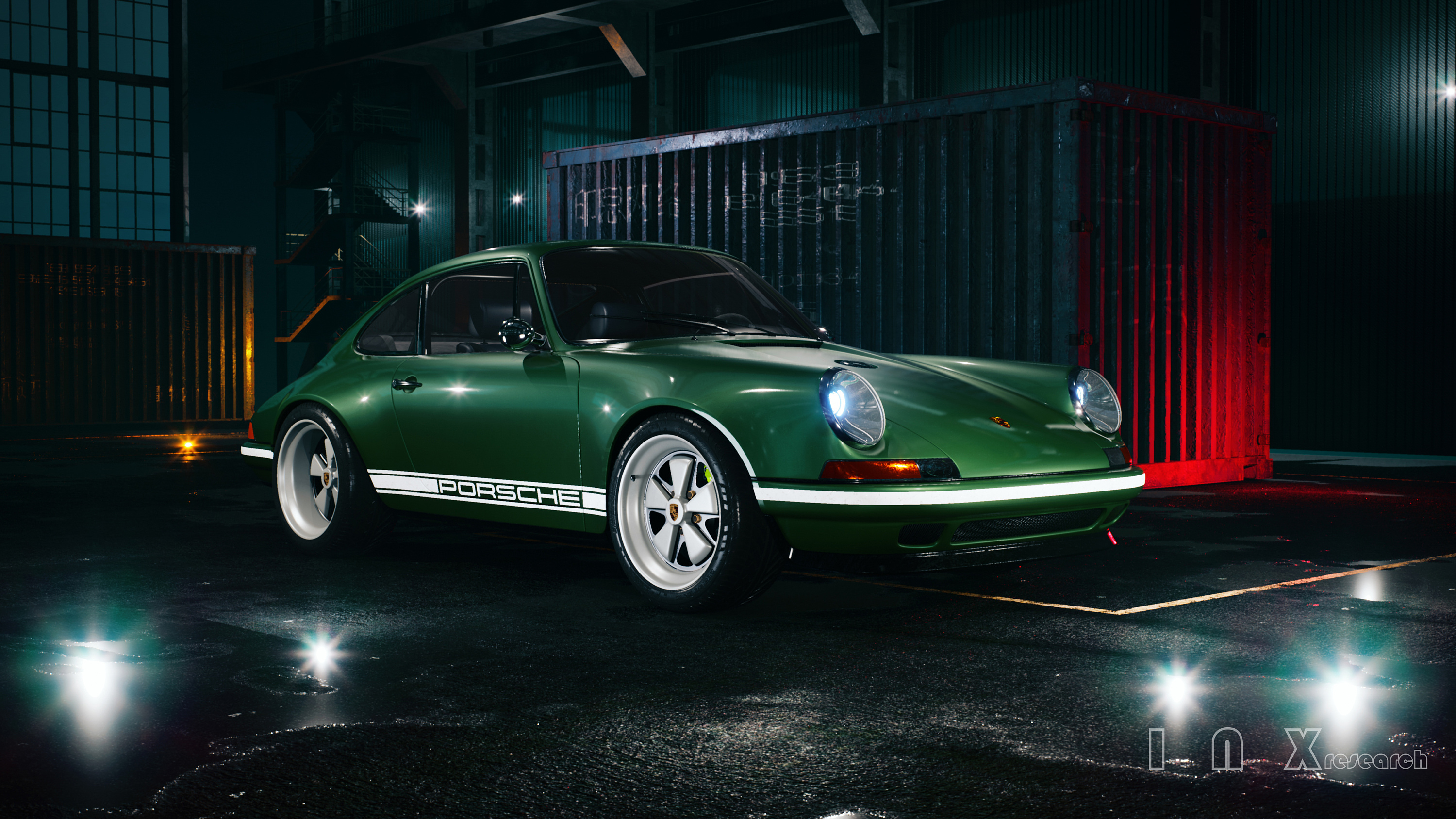 singer 911 ue4 cg汽车摄影
