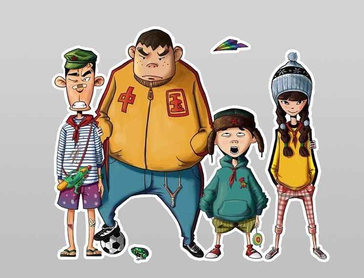 怀志少年（图ZMTQ0ODQwNA==） - 概念设定 - 站酷设计师木星YANG原创素材 - 站酷ZCOOL
