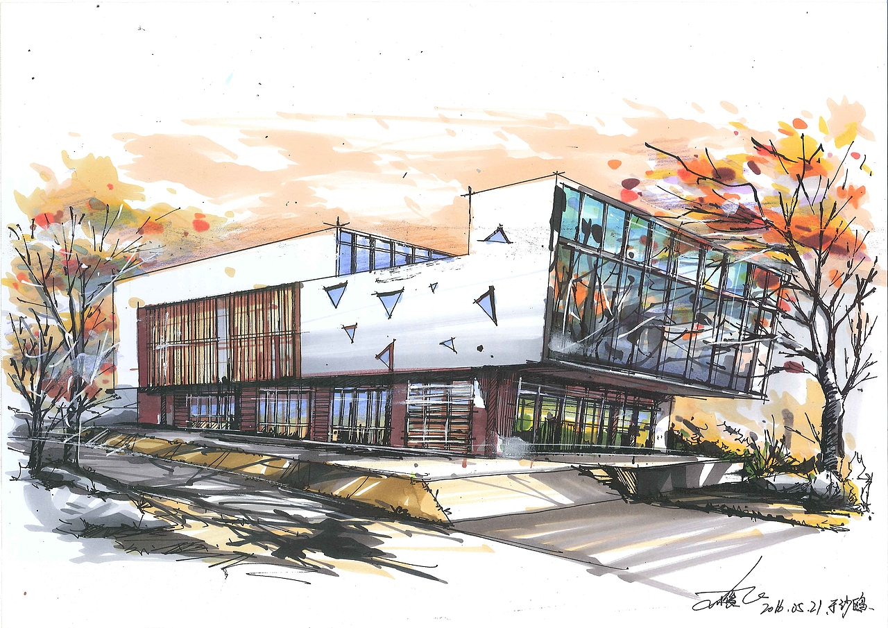 马克笔上色，欢迎大家交流学习（图ZMTg3MzQ4NDMy） - 绘画 - 站酷设计师爱画画的小飞哥原创素材 - 站酷ZCOOL