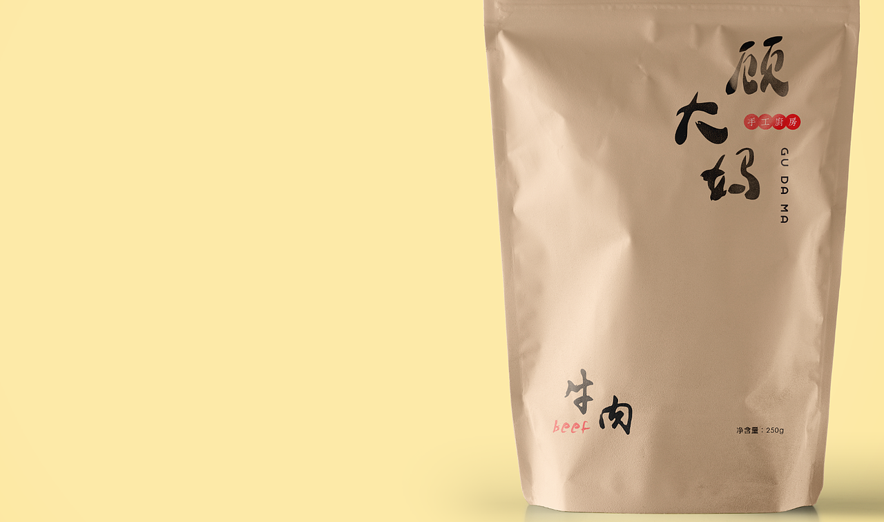 顾大妈 手工麻辣系列（图ZNTkzNDQwNDg=） - 包装 - 站酷设计师Allen_Ning原创素材 - 站酷ZCOOL