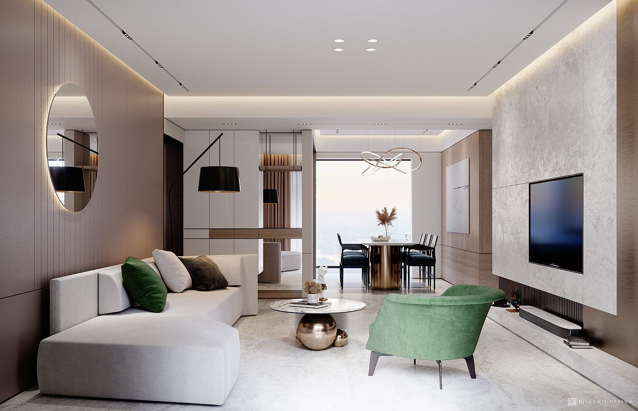 新作 · 现代轻奢样板房