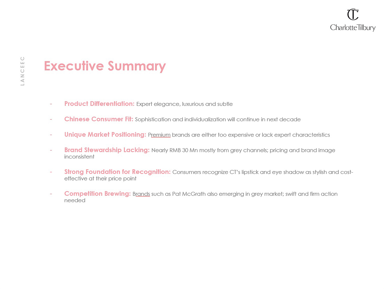 Charlotte tilbury ppt模板