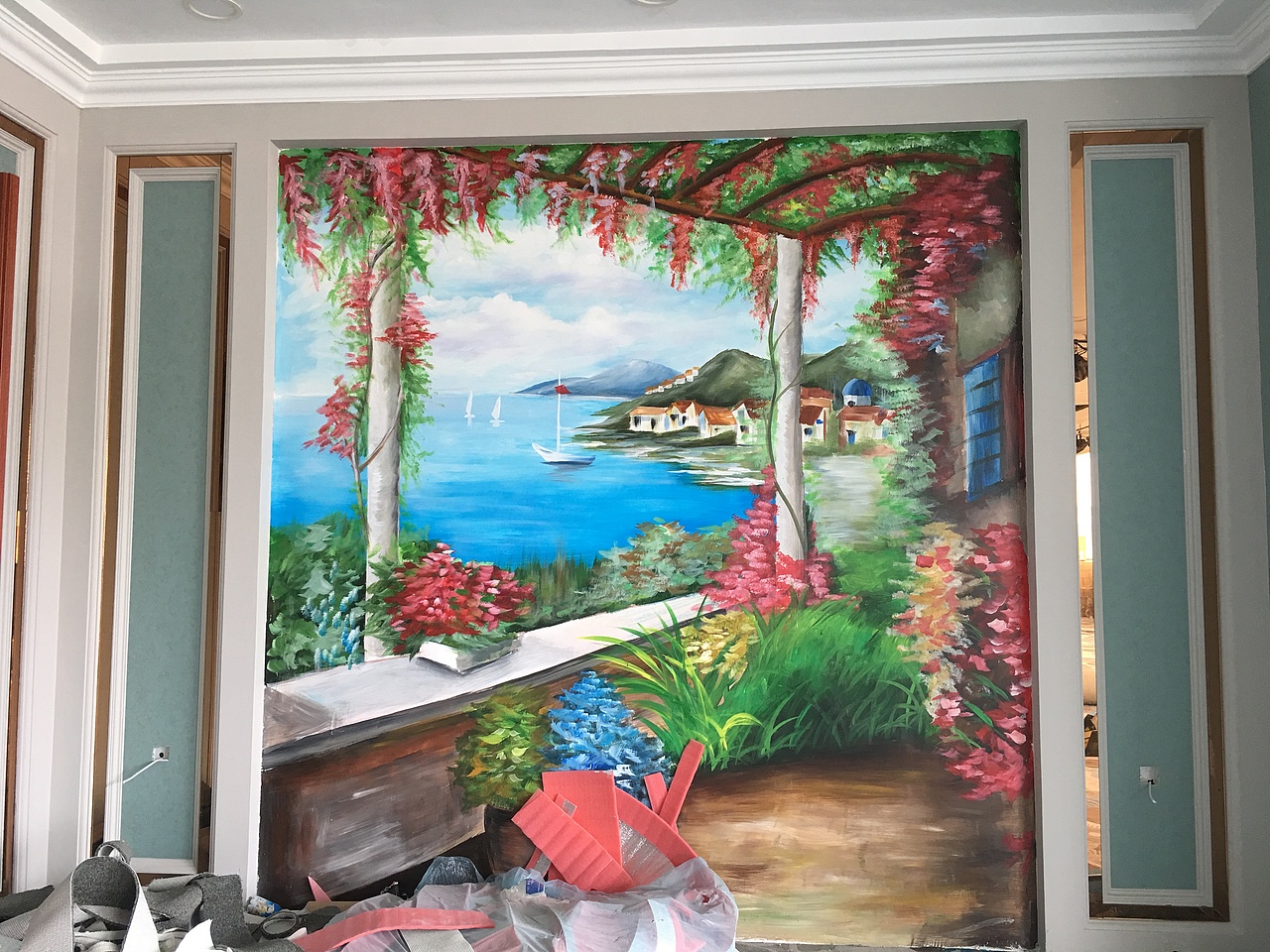 济南美速手绘墙