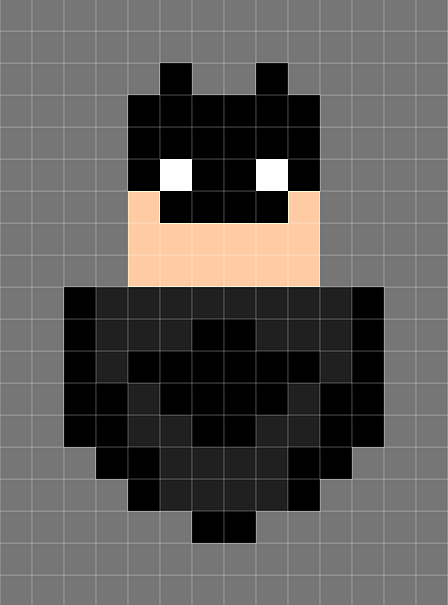 像素画【正义联盟】六人组