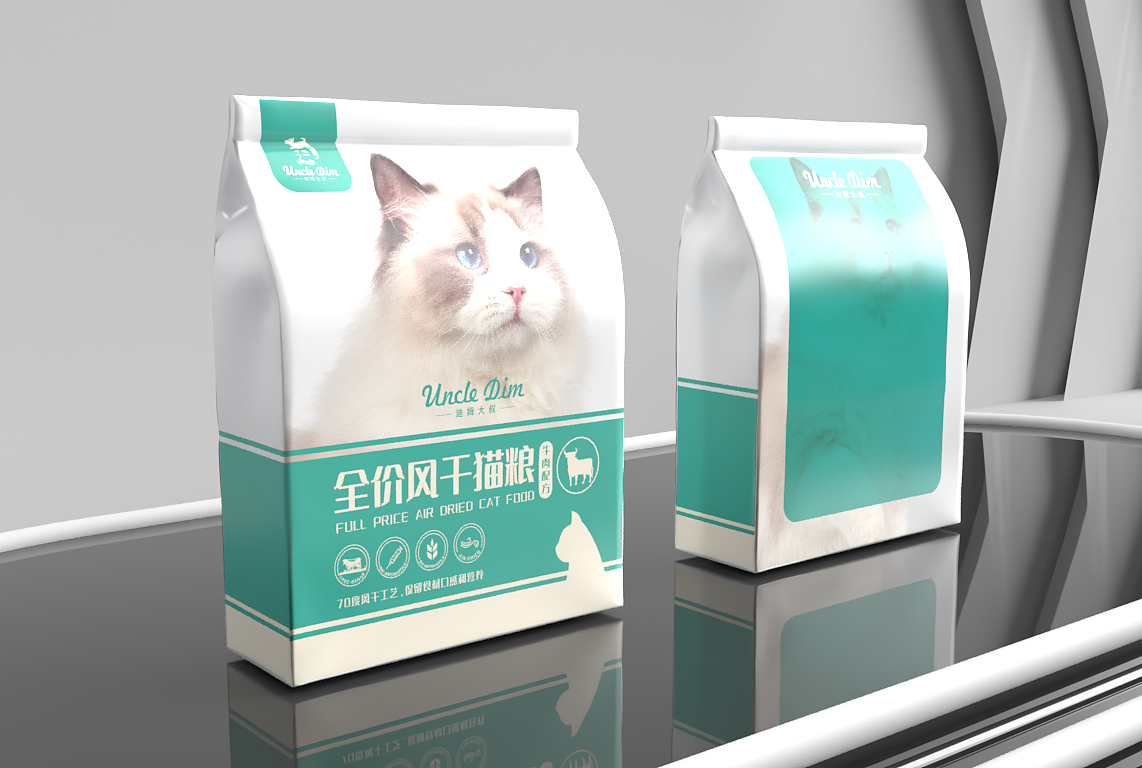 猫粮包装（图ZMjY4NjE1ODQ4） - 包装 - 站酷设计师Cinco丶原创素材 - 站酷ZCOOL