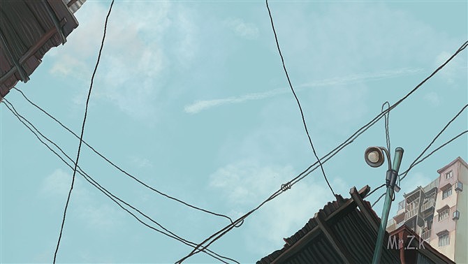 大学期间的动画背景练习（图ZMTk3NzM3ODg=） - 商业插画 - 站酷设计师iplane原创素材 - 站酷ZCOOL