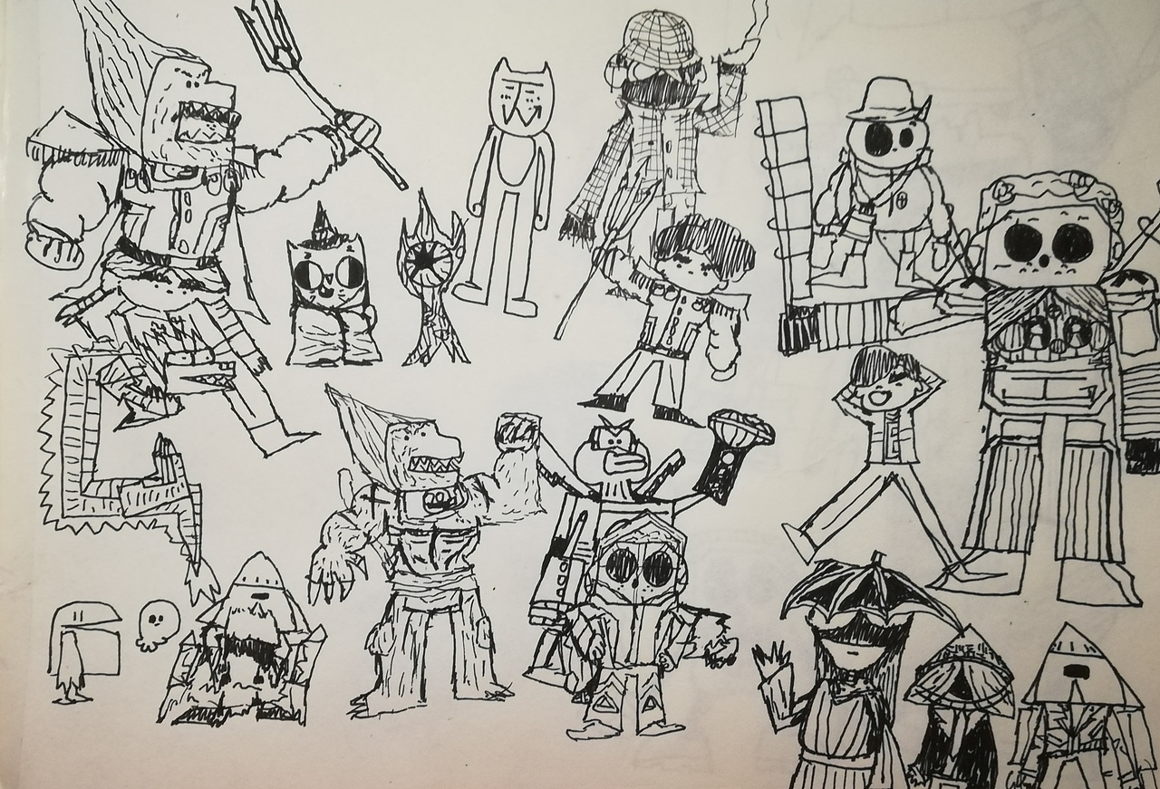 整理自己的绘画和照片